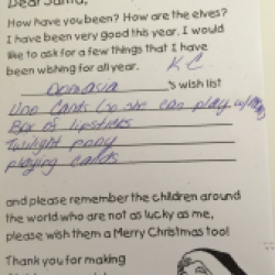Letter to Santa