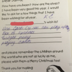 Letter to Santa - Nominate