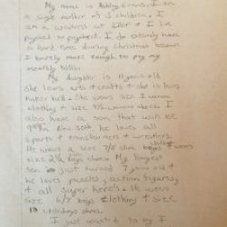 Letter to Santa - Nominate